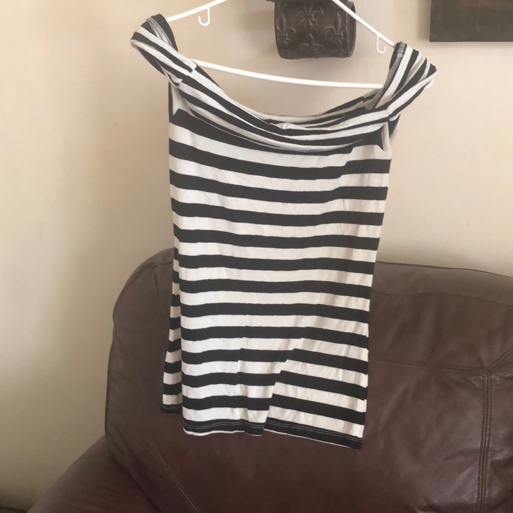 American rag off the shoulders top